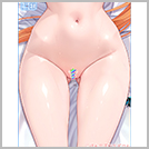 【宅萬 ゆい】 抱き枕カバー 裏 下半身