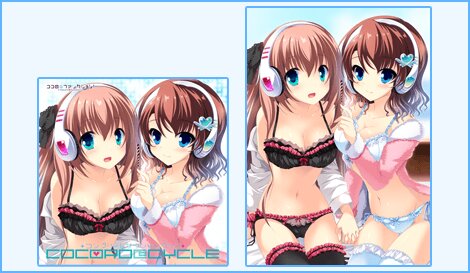 『ココロ＠セット！』 コンプリートサウンドトラック 『ココロ＠サイクル』＋描き下ろしＢ２クロスポスター